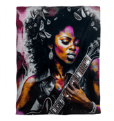 Rocking Out, Feminine Style Duvet Cover - Beyond T-shirts